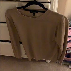 A silk cashmere sweater